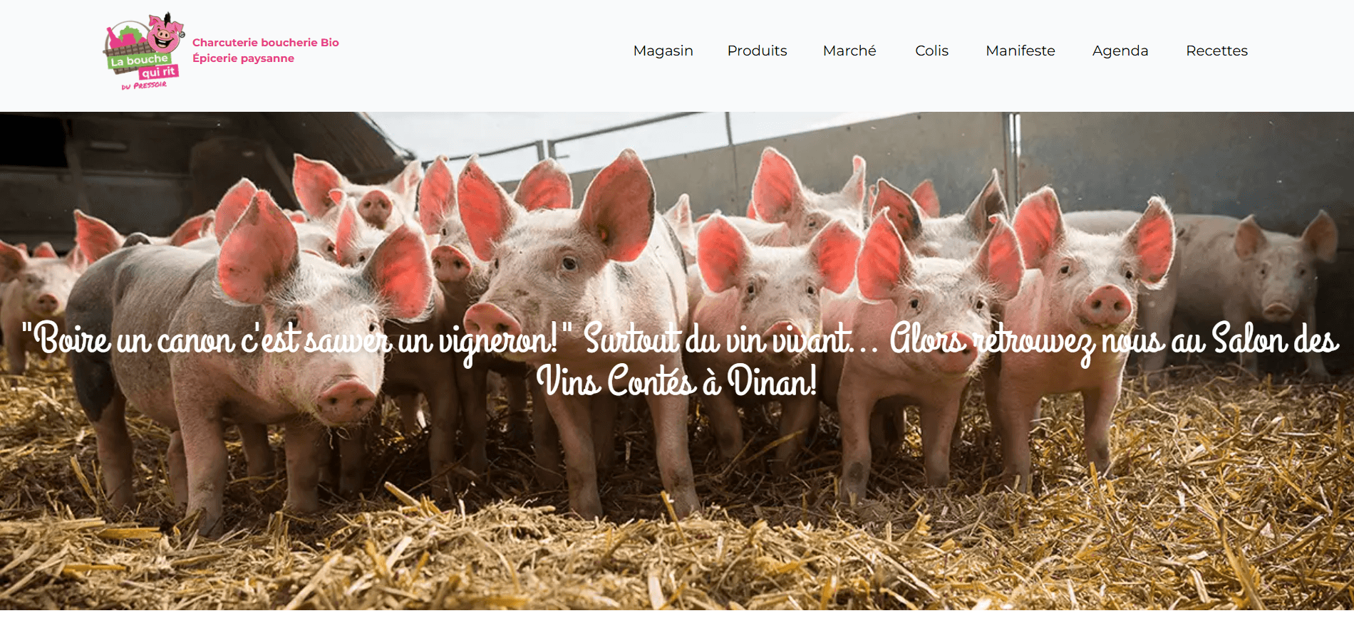 Image of website Labouchequiritdupressoir