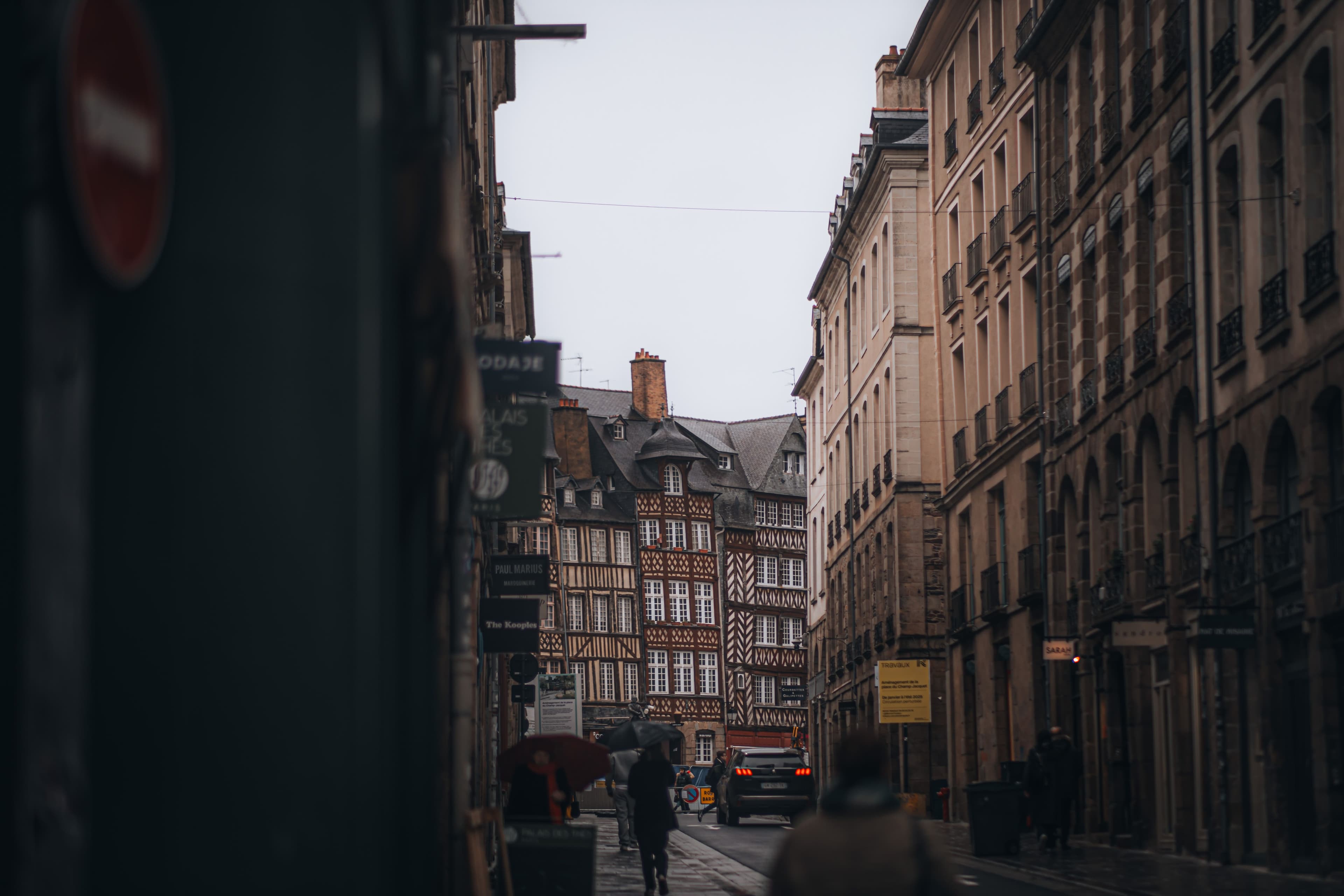 Ville de Rennes en Bretagne